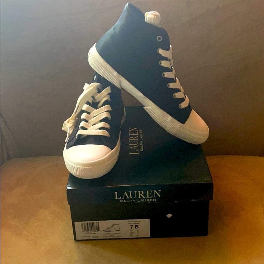 Ralph Lauren Leather High tops